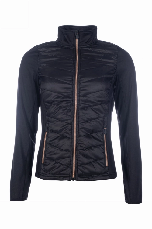 Kurtka jeździecka damska HKM Prag w kolorze black