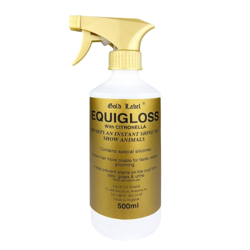 Nabłyszczacz dla koni Gold Label Equigloss Spray 500ml
