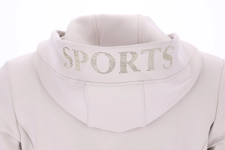 Bluza do jazdy konnej z kapturem Schockemohle Flora w kolorze chalk
