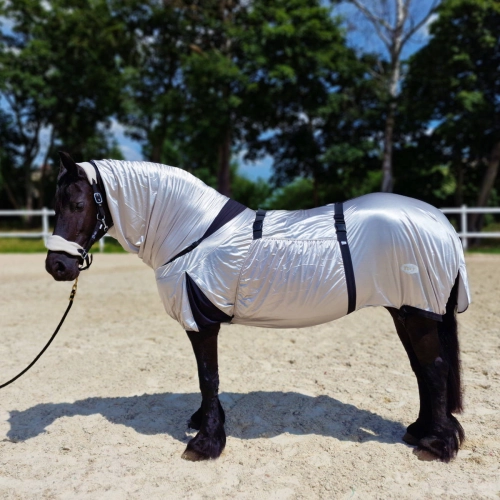 Derka przeciw egzemie York Eczema w kolorze beżowym na koniu