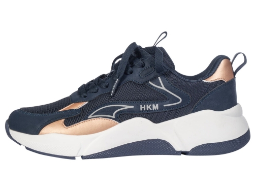 Buty do stajni HKM Sneaker Glamour Rosegold w kolorze granatowym