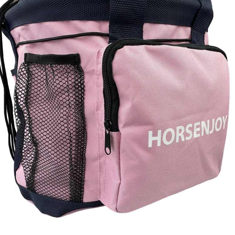 Torba jeździecka Horsenjoy Viva w kolorze różowo-granatowym