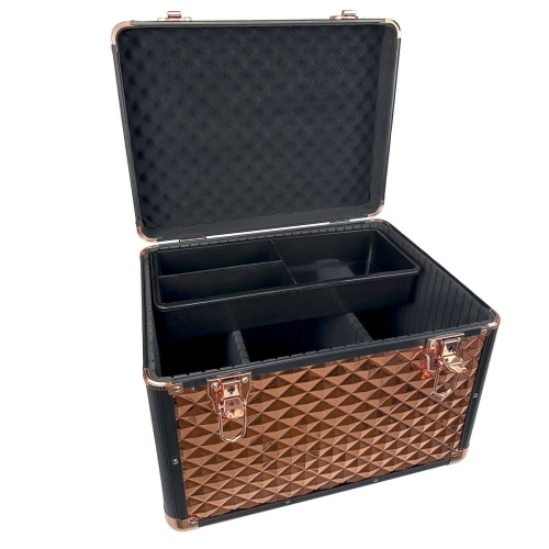 Skrzynka na akcesoria dla konia York Elegance w kolorze rosegold