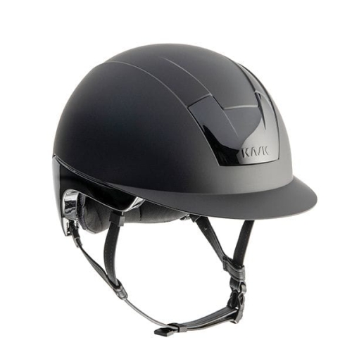 Kask jeździecki firmy Kask model Kooki w kolorze Black Matt