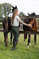 HORZE breginsy kompresyjne GILLIAN green