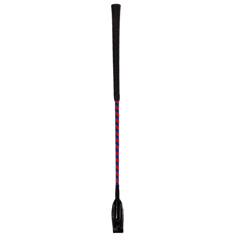 Bat skokowy QHP Eldorado 65cm w kolorze czerwono-niebieskim