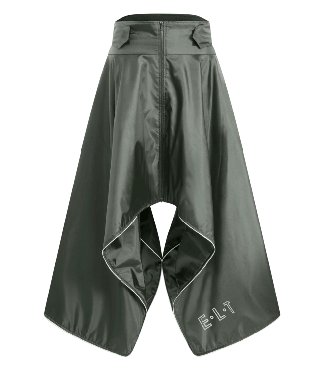 Spódnica do jazdy konnej ELT Lotta w kolorze dark olive widoczna z przodu