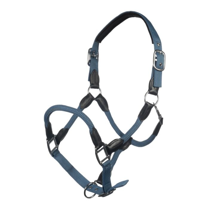 Kantar dla konia HKM Carlotta w kolorze smokey blue