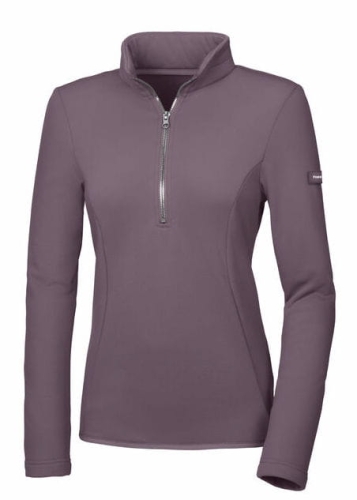 Bluza jeździecka ocieplana Pikeur Dina w kolorze Purple widoczna od przodu