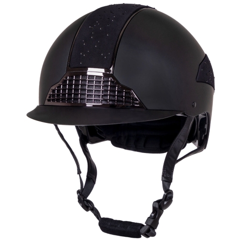 Kask jeździecki QHP Ohio w kolorze black