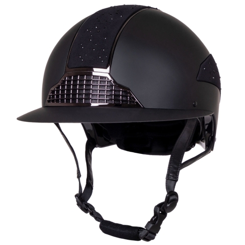 Kask jeździecki QHP Ohio Polo black