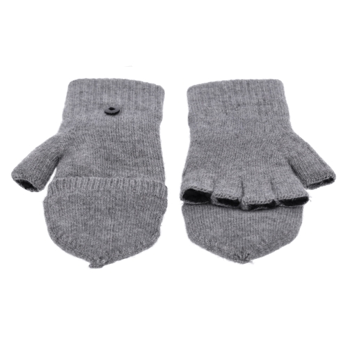 Rękawiczki jeździeckie Schockemohle Wool w kolorze grey widoczne od wierzchniej i spodniej strony