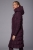 Płaszcz jeździecki Schockemohle Kyra w kolorze deep mauve zaprezentowany przez modelkę - widoczny od boku