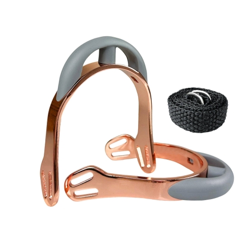Ostrogi jeździeckie York Gentle w kolorze rosegold