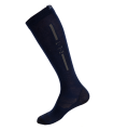 Podkolanówki jeździeckie z wełny merino ELT w kolorze granatowym