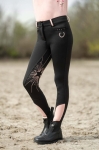HKM bryczesy Junior POLLY black  24H