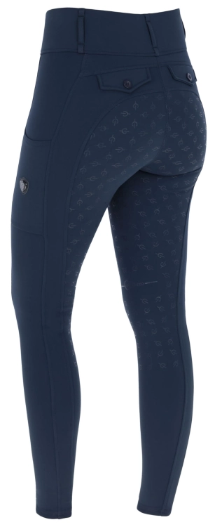 Breginsy zimowe Covalliero w kolorze dark navy widoczne z tyłu