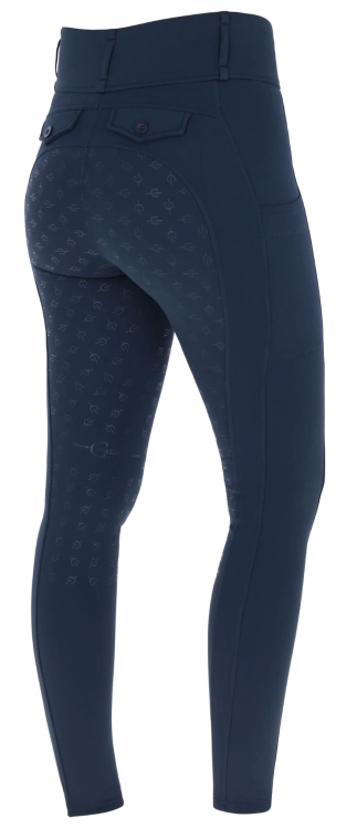 Breginsy zimowe Covalliero w kolorze dark navy widoczne z tyłu