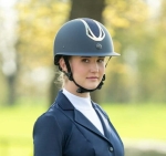 HKM kask ILLUSION navy/gold