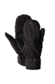 Rękawiczki jeździeckie zimowe Horze Noa w kolorze caviar black