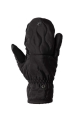 Rękawiczki jeździeckie 2 w 1 Horze Noa w kolorze caviar black