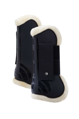 Ochraniacze na przednie nogi Horze Caliber w kolorze black