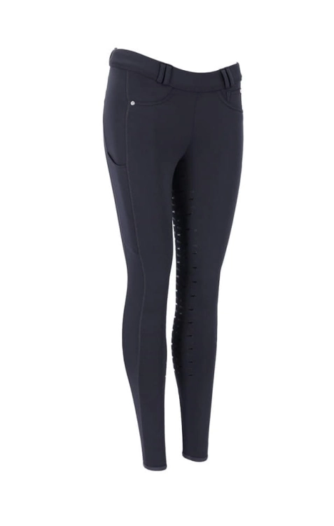 Breginsy zimowe Schockemohle Termo Tights w kolorze deep night widoczne z przodu