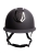 Kask do jazdy konnej Harry's Horse PRO F1 Mat Sparkle w kolorze czarnym widoczny z przodu