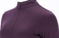 Bluzka jeździecka termiczna ze stójką zapinaną na zamek Schockemohle Peppa w kolorze deep mauve