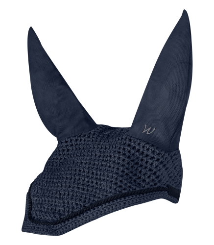 Granatowe nauszniki dla konia Waldhausen Basic