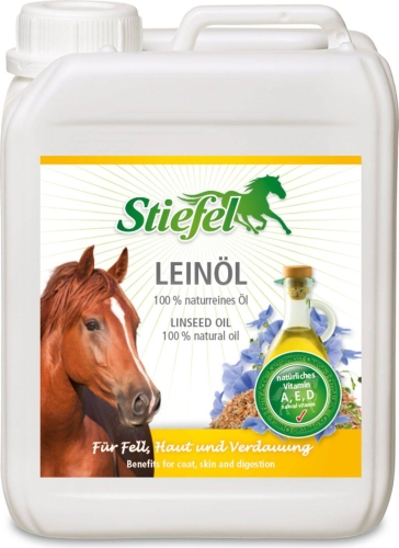 Olej lniany dla koni Stiefel Lein-Ol 5l