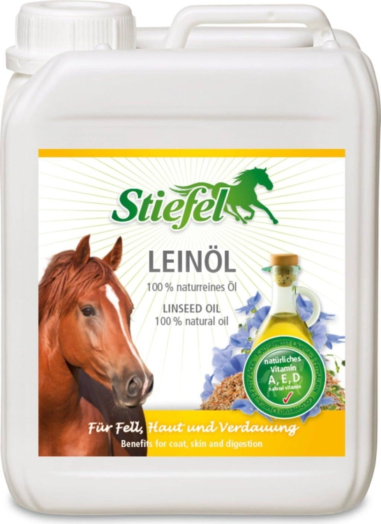 Olej lniany dla koni Stiefel Lein-Ol 5l