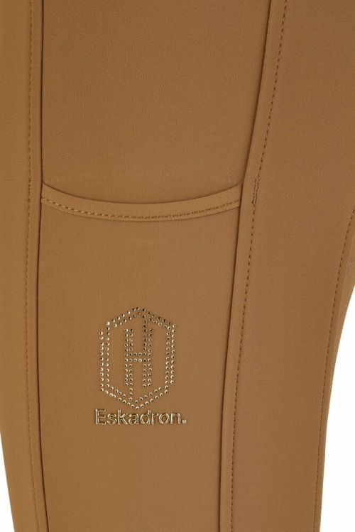 Breginsy z kryształkami i złotym logo Eskadron Heritage Pro