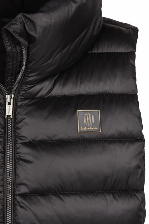 Kamizelka jeździecka z logo Eskadron Heritage Quilt w kolorze black