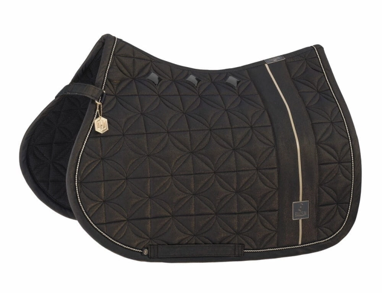 Czaprak wszechstronny Eskadron Heritage Big Square Glam w kolorze black
