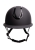 Kask jeździecki w kolorze czarnym Harry's Horse PRO F1 Mat widoczny z przodu