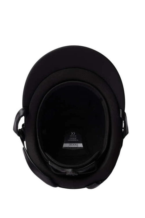 Kask jeździecki z wyjmowaną wyściółką Horze Arix II Crystal w kolorze czarnym i różowym