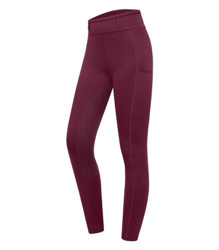 Breginsy z kryształkami ELT Ella Glam w kolorze velvet red widoczne z przodu
