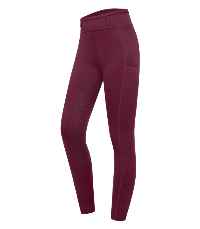 Breginsy z kryształkami ELT Ella Glam w kolorze velvet red widoczne z przodu