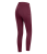 Legginsy do jazdy konnej ELT Ella Glam w kolorze velvet red widoczne z tyłu