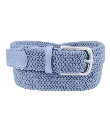 Elastyczny pasek do spodni damski ELT Malina blue grey