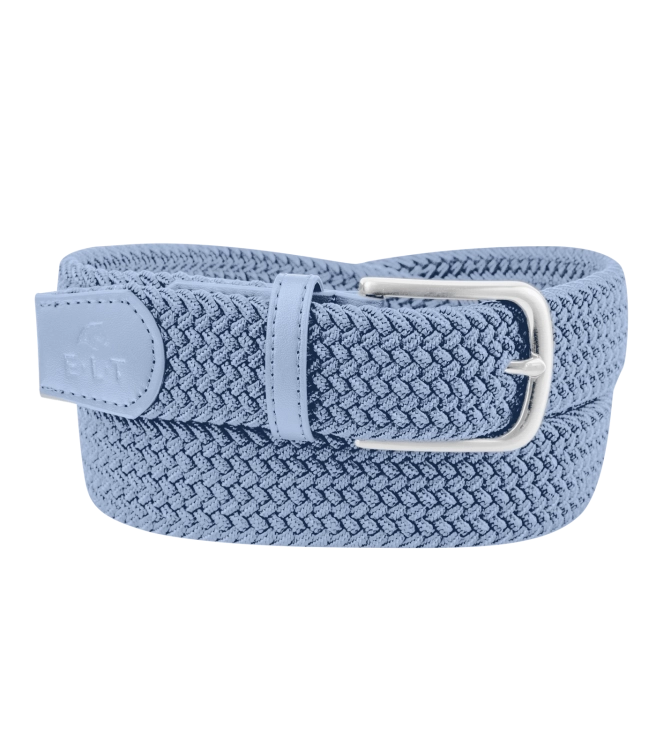 Elastyczny pasek do spodni damski ELT Malina blue grey