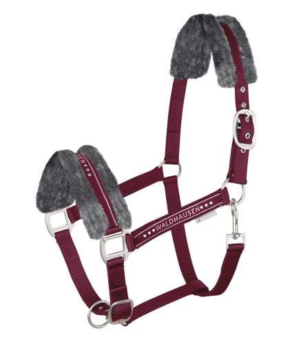 Kantar dla konia  Waldhausen Elegant w kolorze velvet red
