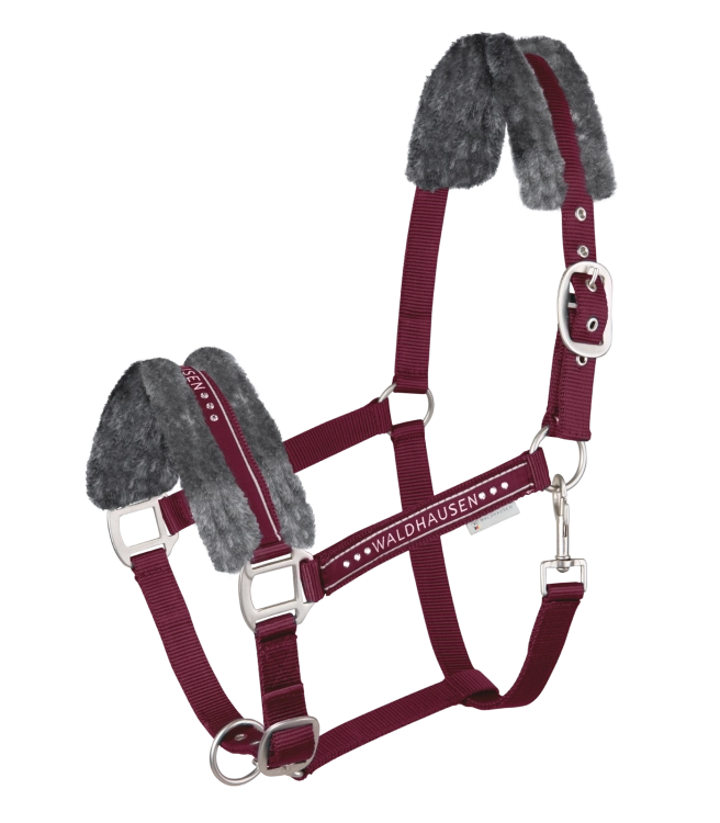 Kantar dla konia  Waldhausen Elegant w kolorze velvet red