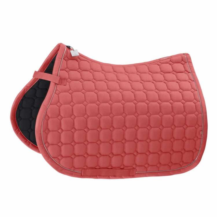 Koralowy czaprak wszechstronny dla konia Eskadron Classic Sports Cotton