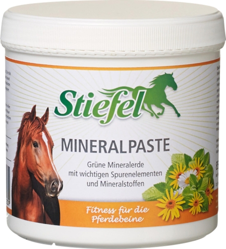 Glinka zielona chłodząca dla koni Stiefel Mineral-Paste 850g
