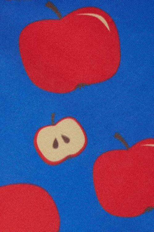 Maska przeciwko owadom dla konia Hore Elastic we wzorze red apple