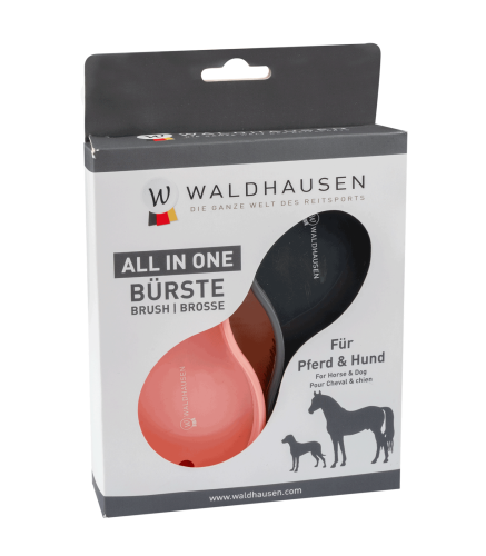 Zestaw szczotek dla konia Waldhausen All-In-One-Brush