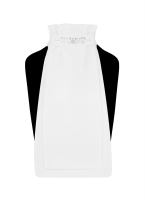 FAIR PLAY plastron ANDREA CHIC biało-srebrny 