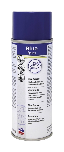 Niebieski spray na rany dla konia Agrochemica Blue Spray 400ml